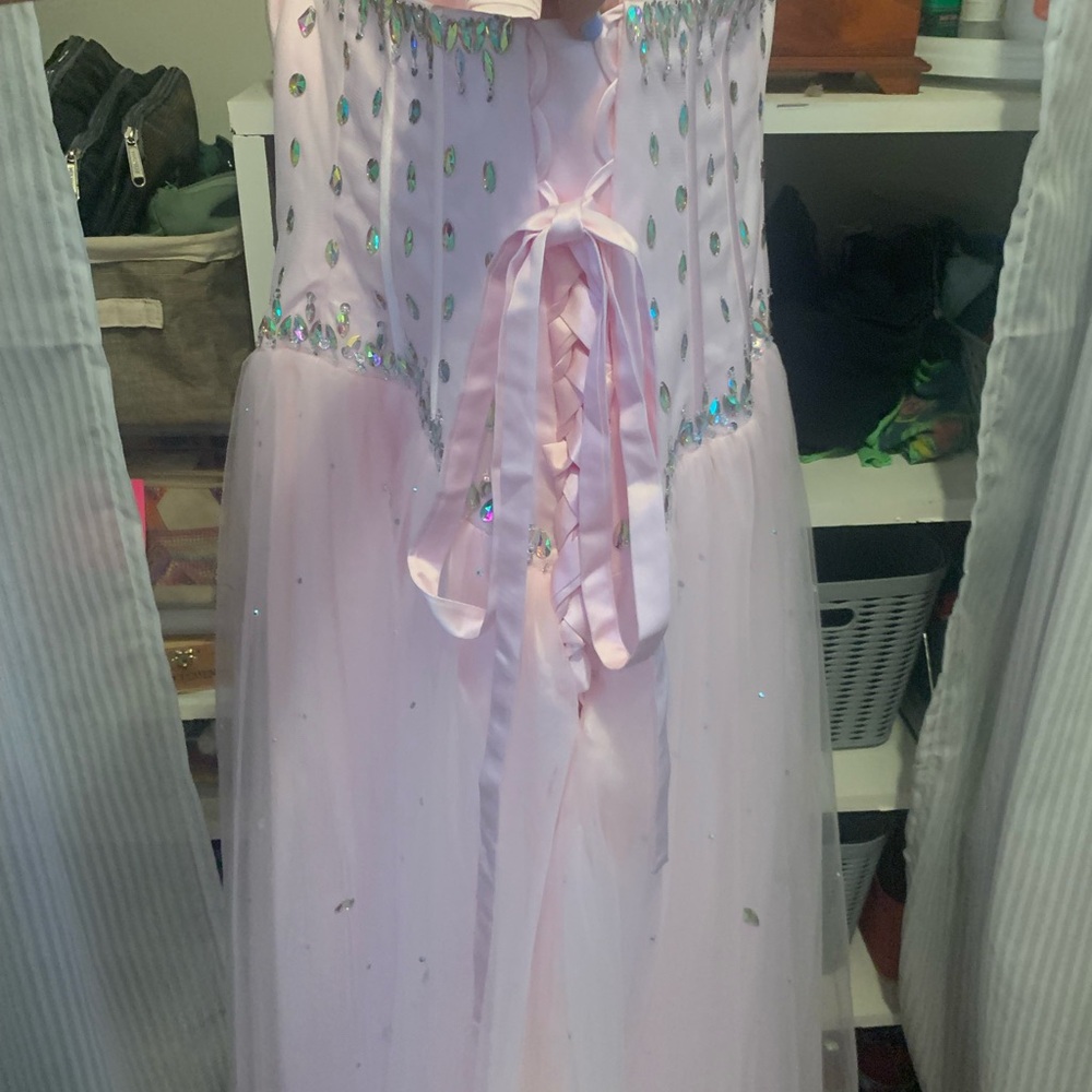Elegant Pink Women’s Formal Dress. Plus Size 16-18/1x-2X NWT. Never worn. - Picture 3 of 5